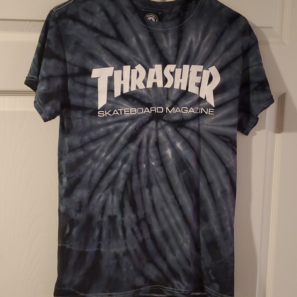 Tie dye thrasher tshirt